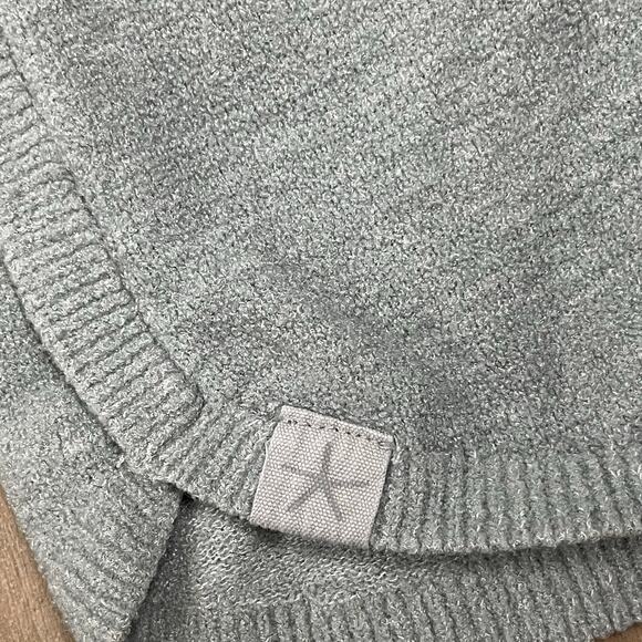 Barefoot Dreams Cozy Chic Lite Ombre Gray Shorts Size Medium Soft Comfy Pull On - Picture 2 of 5